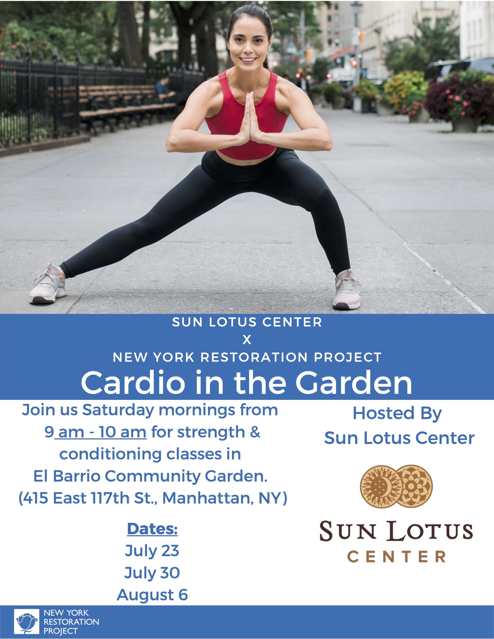 FREE FITNESS CLASS: Cardio in the Garden