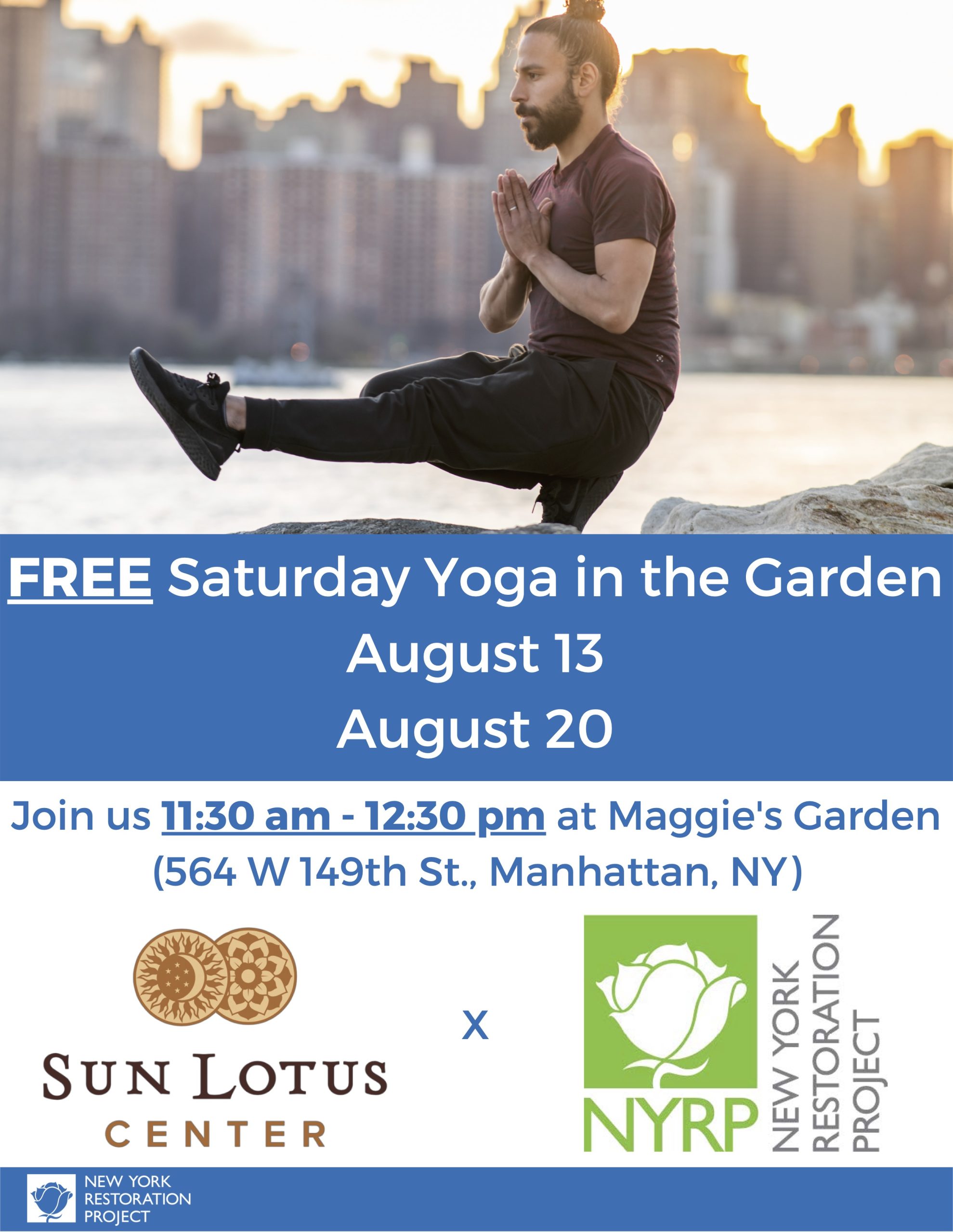 FREE YOGA CLASS: Yoga in the Garden